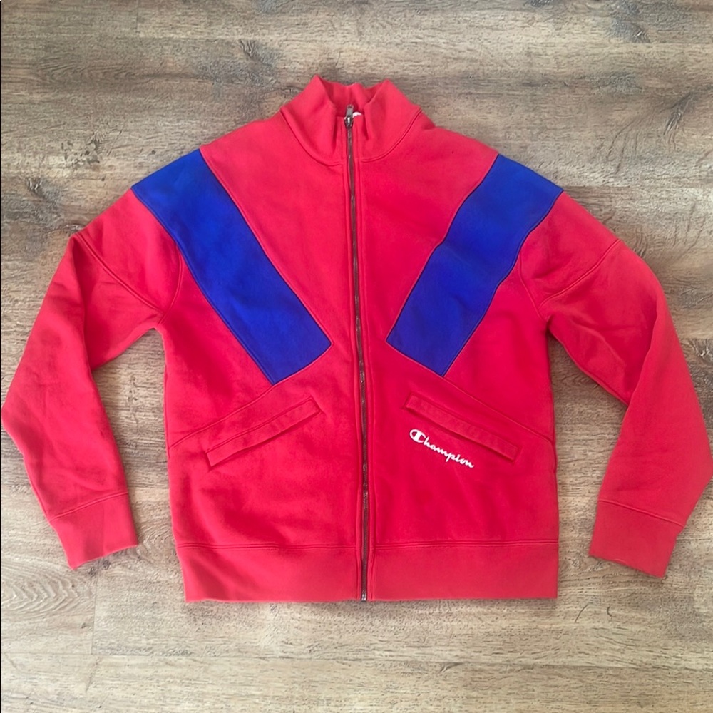 Champion Mens Red and Blue Jacket